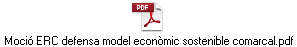 Moci ERC defensa model econmic sostenible comarcal.pdf
